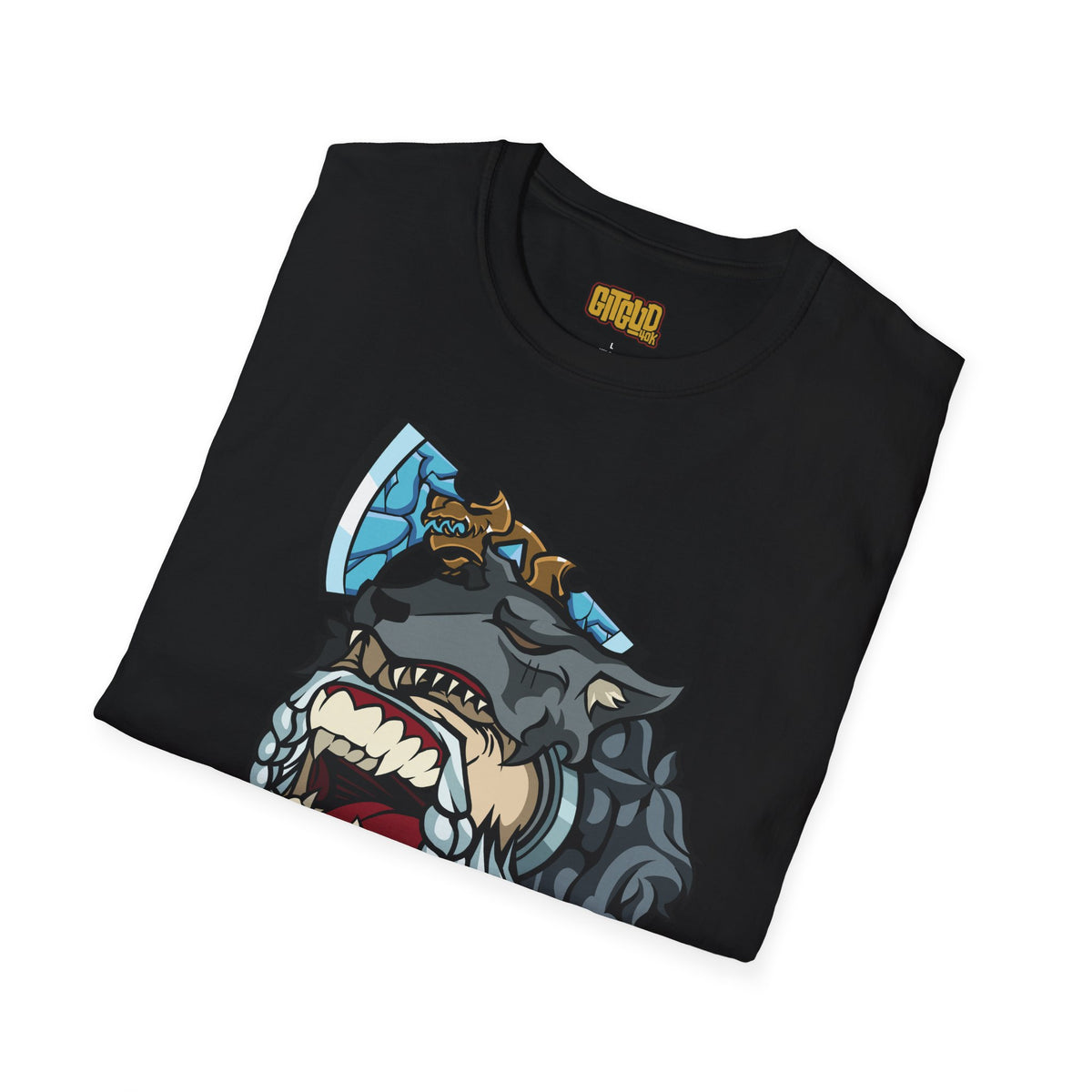 Space Viking Head - Tee