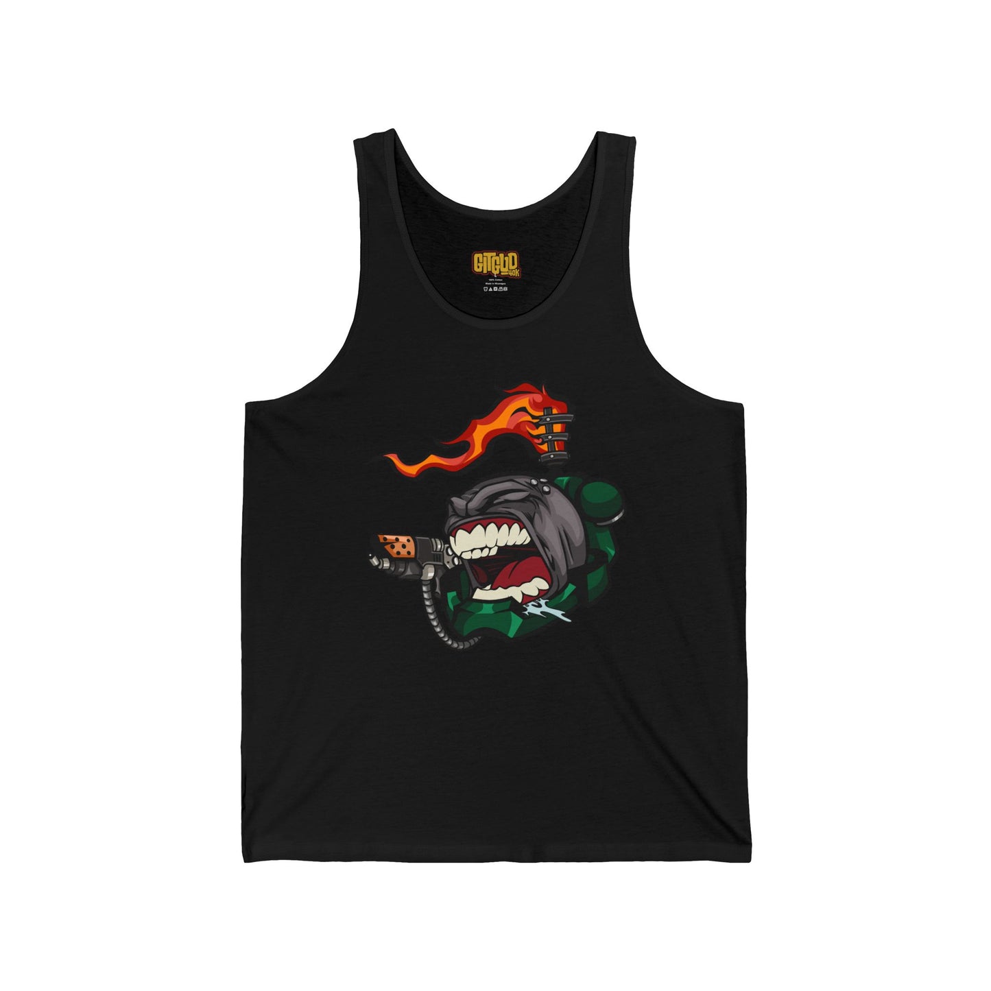 Volcanic Blaze Guy Tank for Tabletop RPG and Wargaming