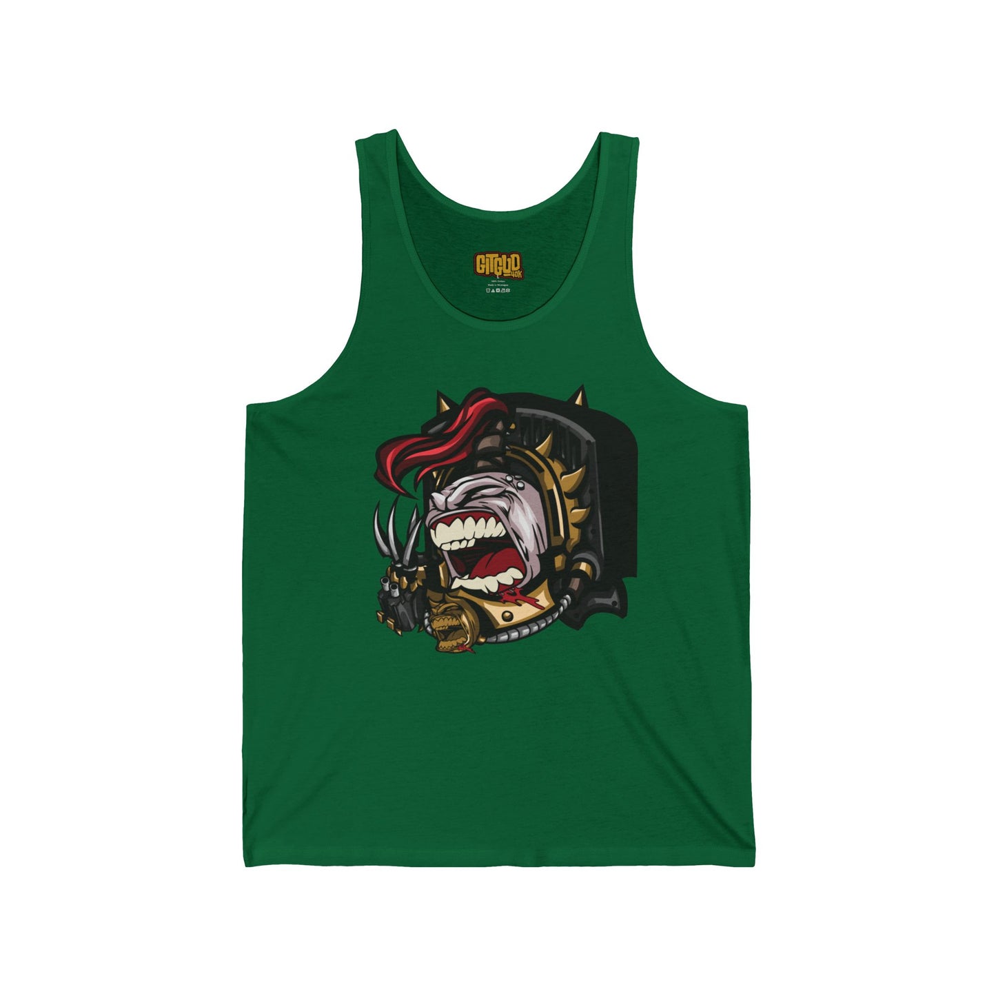 Heavy Metal Backpack Guy Tank for Tabletop RPG and Wargaming