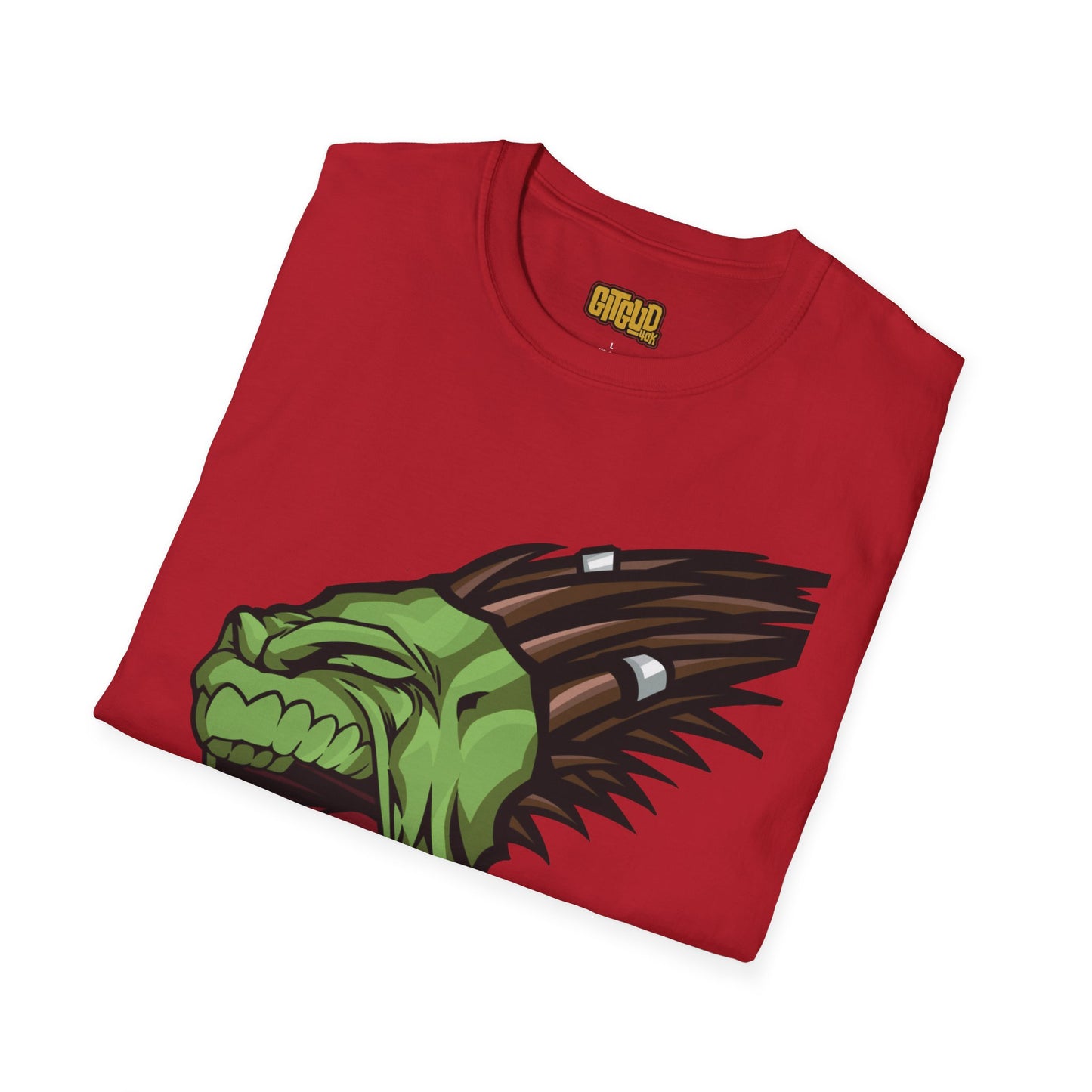 Screaming Cannibal Chicken Alien Shirt