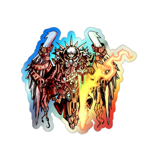 Holographic of Holy Woman Warrior