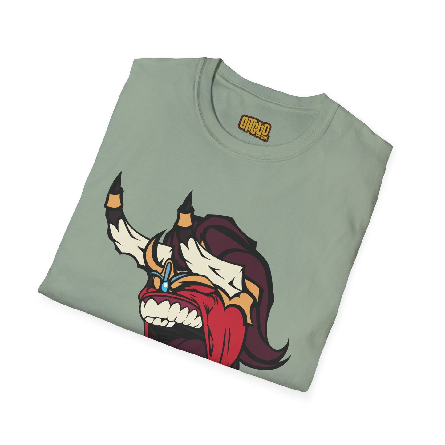Giant Horn Magic Guy LFG T-Shirt for Tabletop RPG and Wargaming