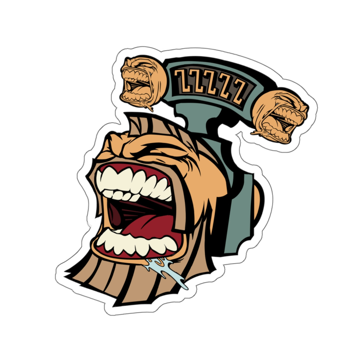 Space Dwarf LFG Sticker for Tabletop RPG and Wargaming