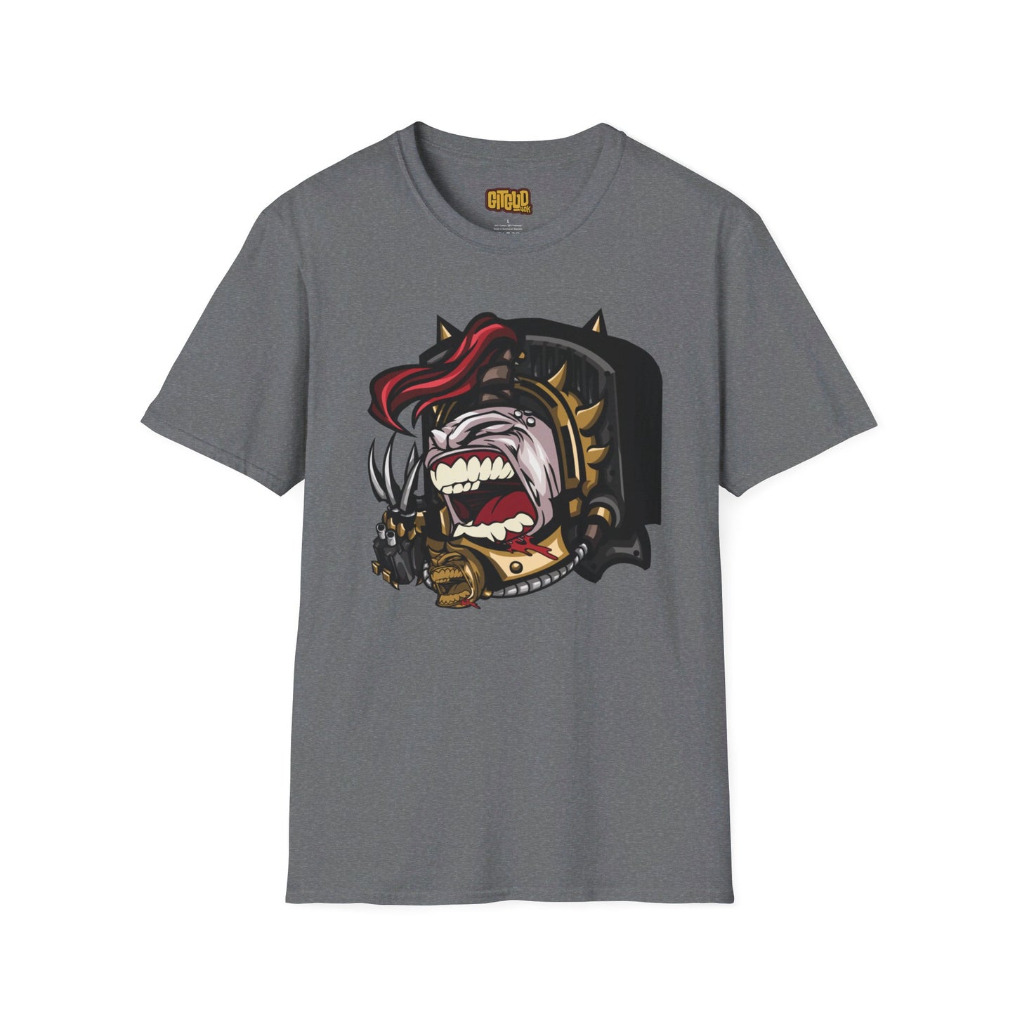 Heavy Metal Backpack Guy Warrior Tee