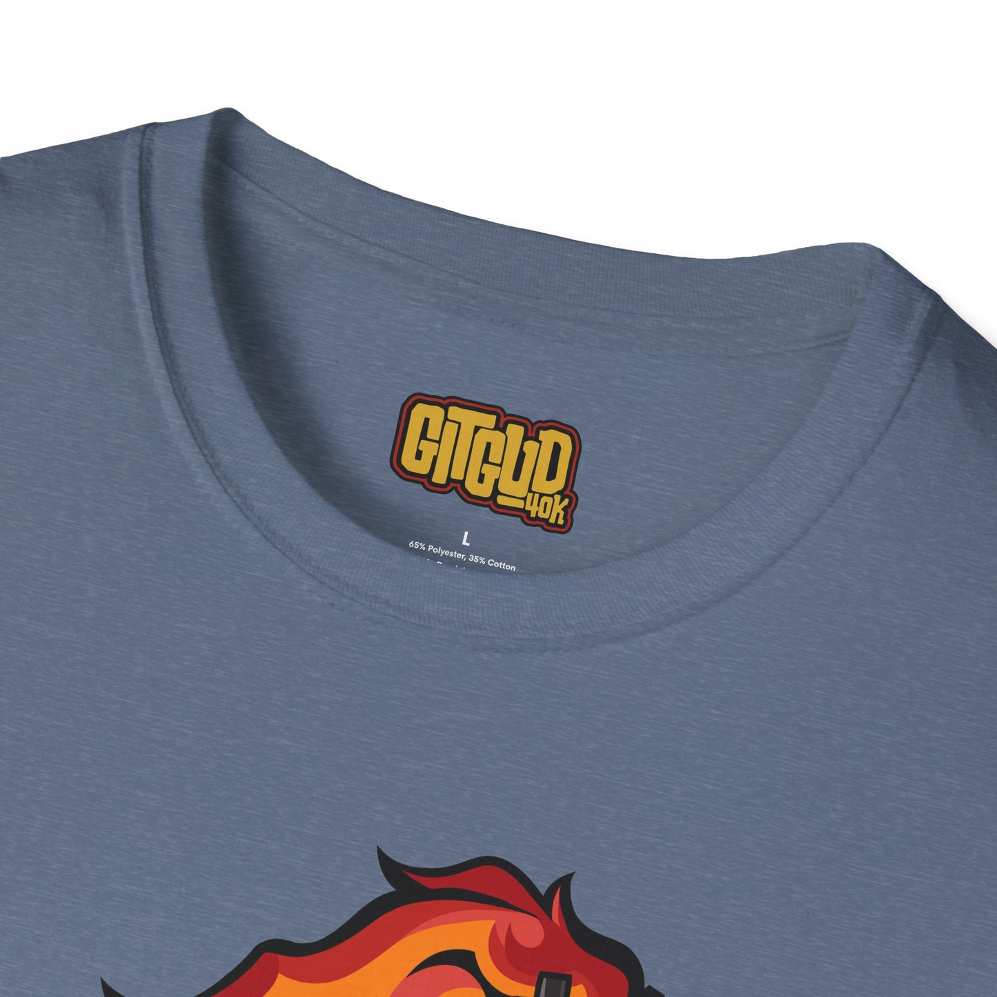 Volcanic Blaze Guy Shirt - Volcano Fire Warrior Tee
