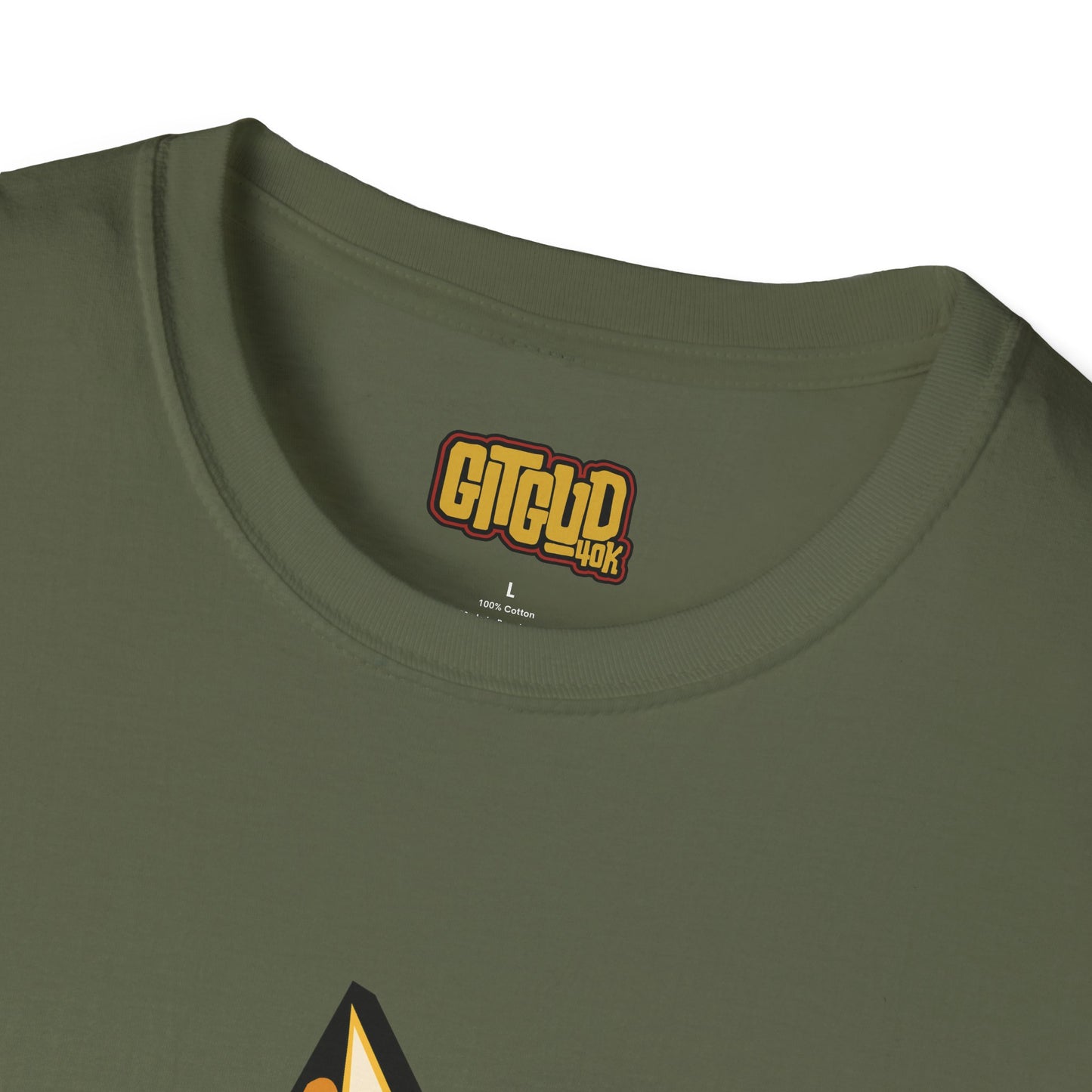 Angry Gold Dude LFG Shirt - Bold Golden Warrior Tee