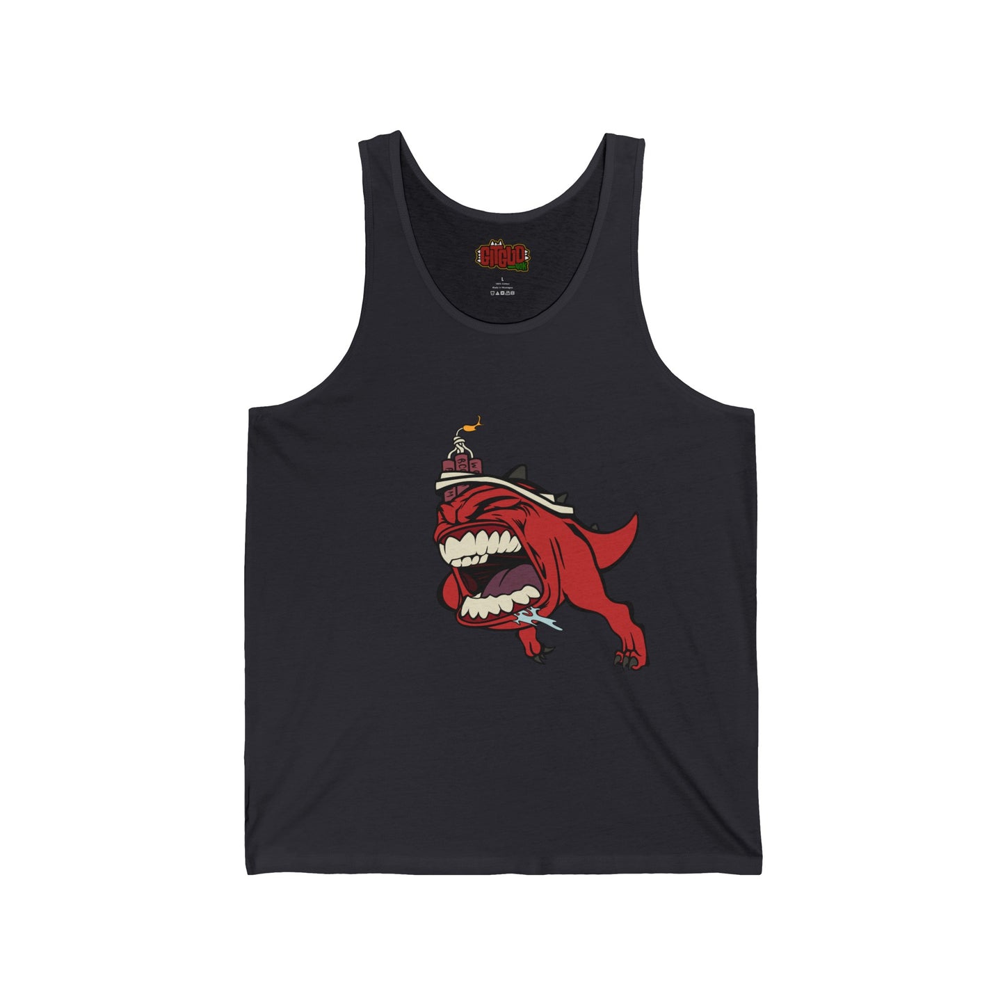 Bomb With Legs LFG T-Shirt for Tabletop RPG and Wargaming