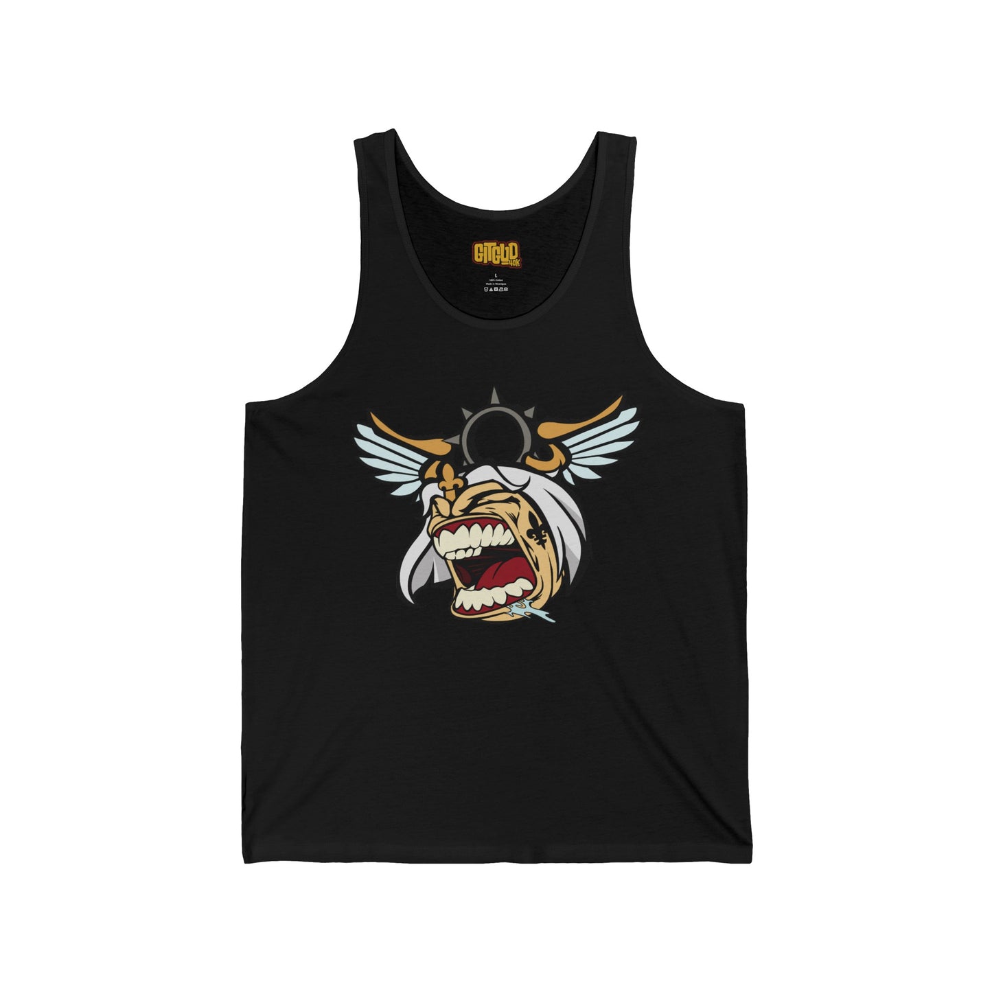 Angry Space Nun LFG Tank Top for Tabletop RPG and Wargaming