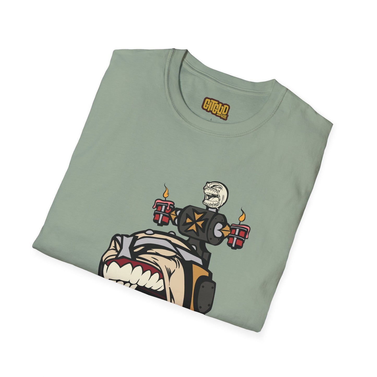 Angry Templar Dude LFG T-Shirt for Tabletop RPG and Wargaming