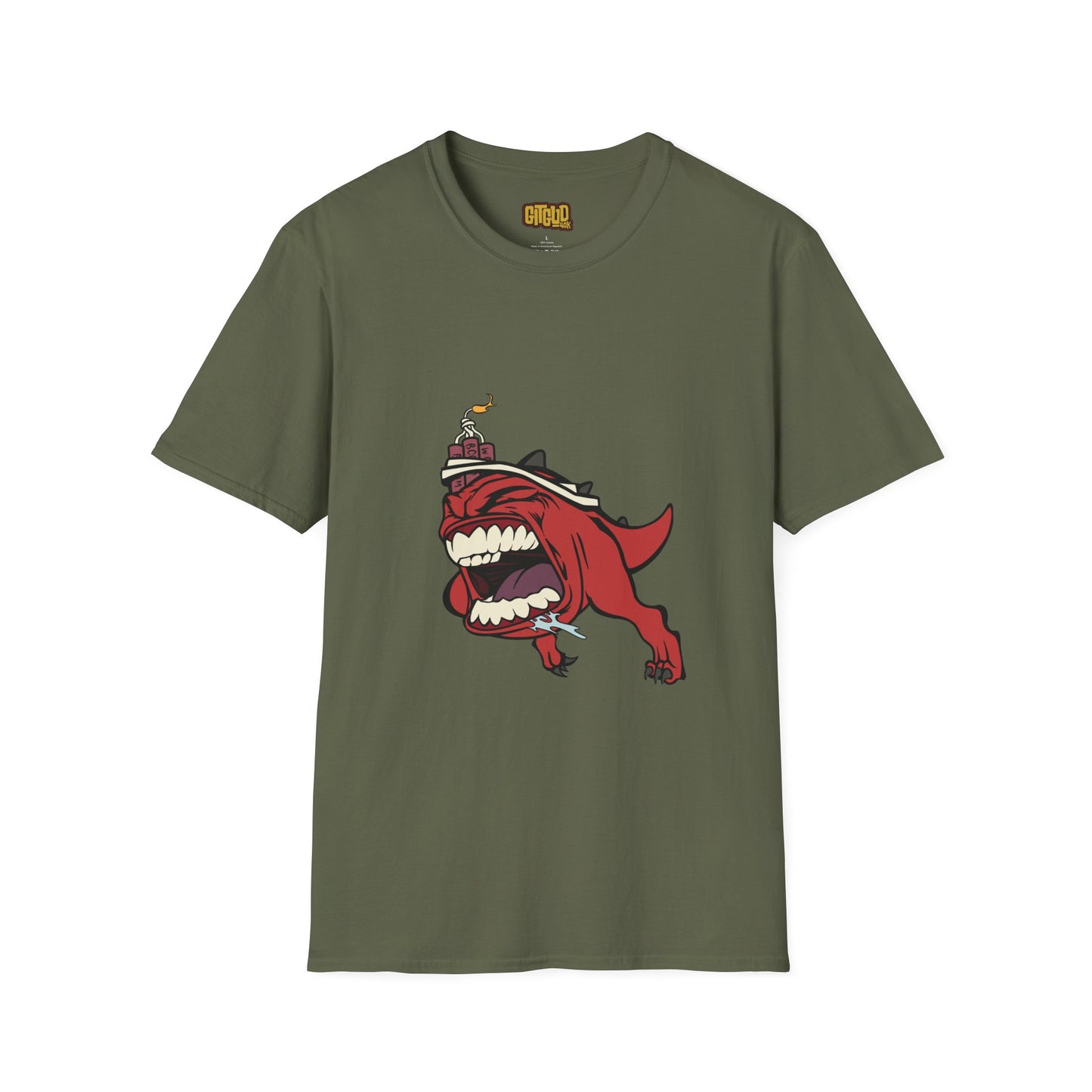 Bomb With Legs LFG T-Shirt for Tabletop RPG and Wargaming