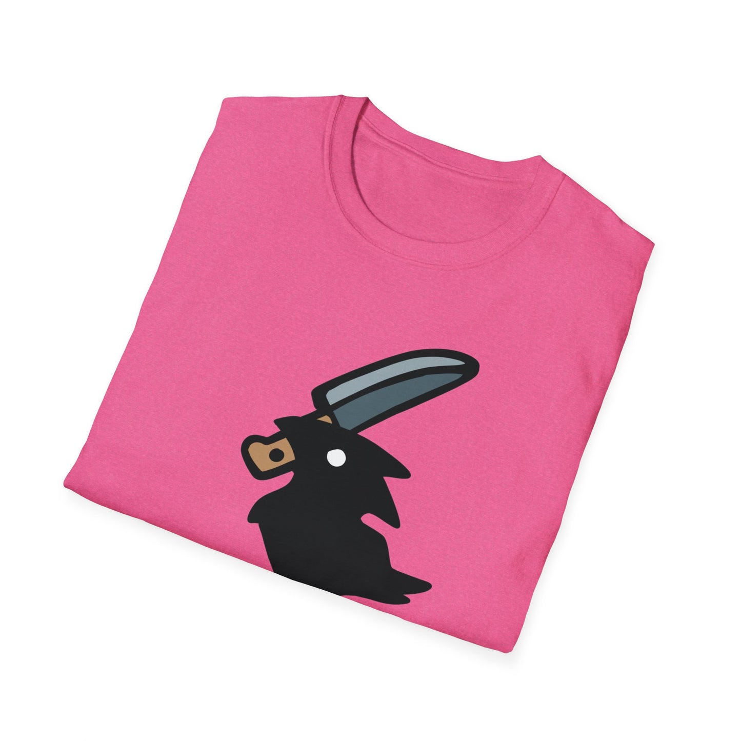Stabby Crow on a Skull Shirt