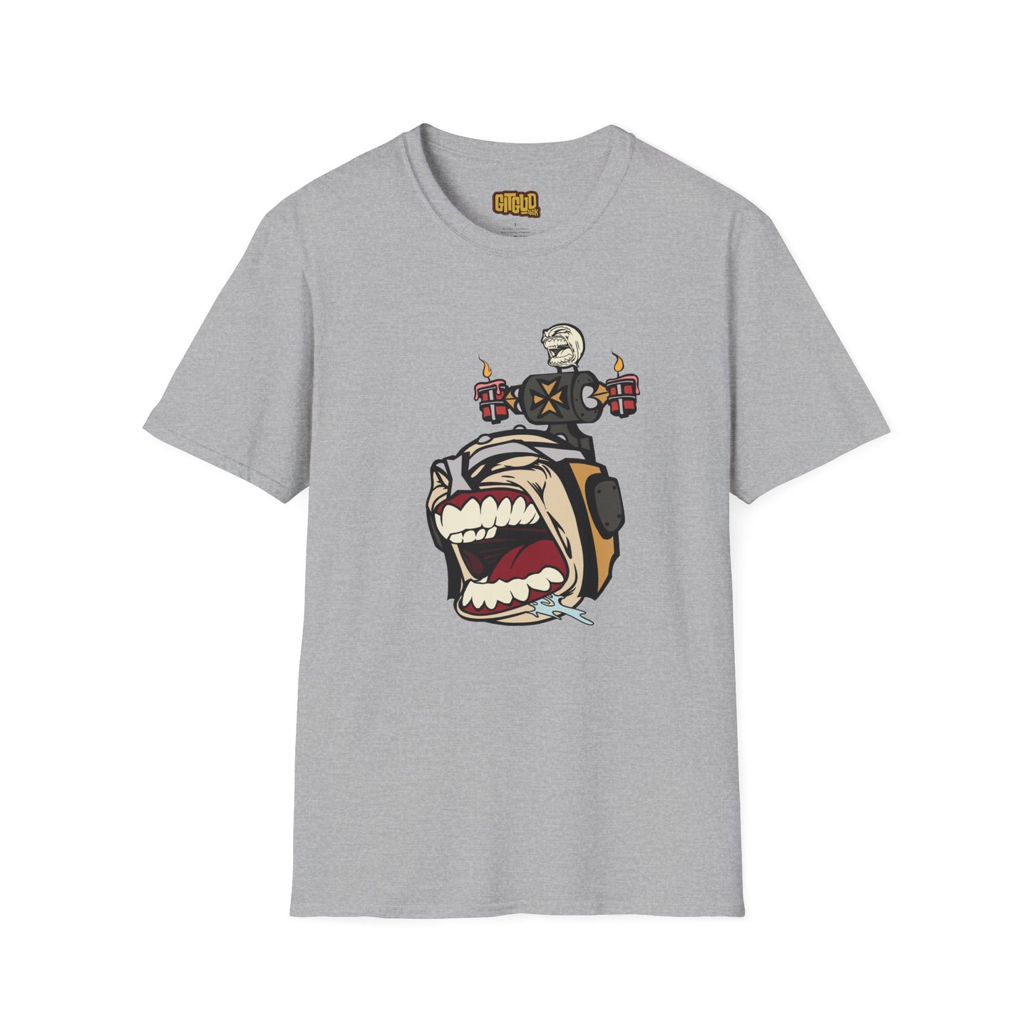 Angry Templar Dude LFG T-Shirt for Tabletop RPG and Wargaming