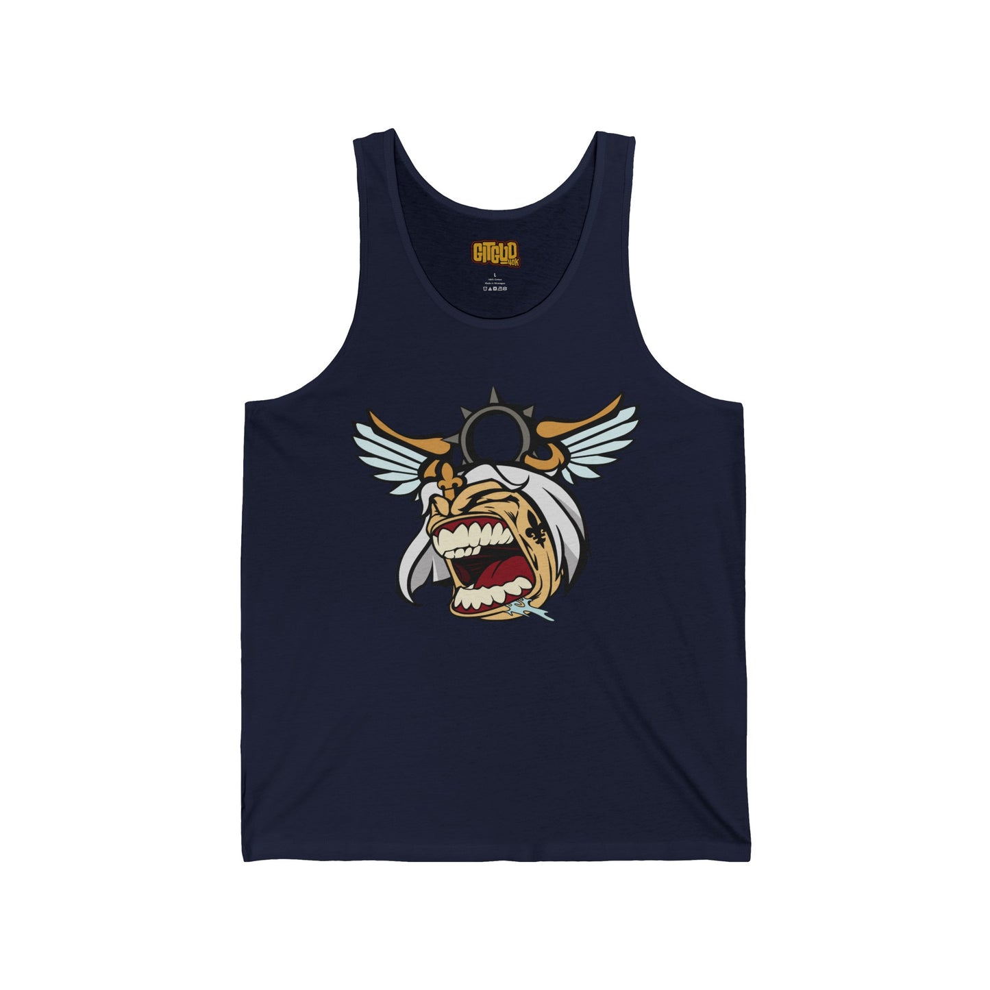Angry Space Nun LFG Tank Top for Tabletop RPG and Wargaming