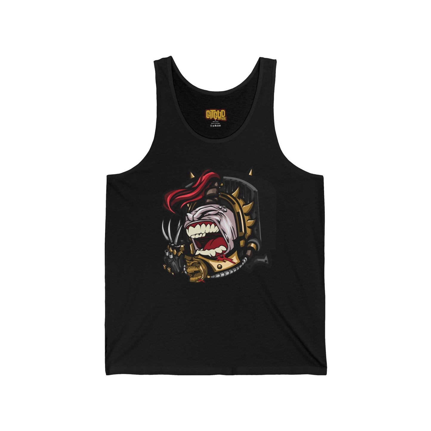 Heavy Metal Backpack Guy Tank for Tabletop RPG and Wargaming