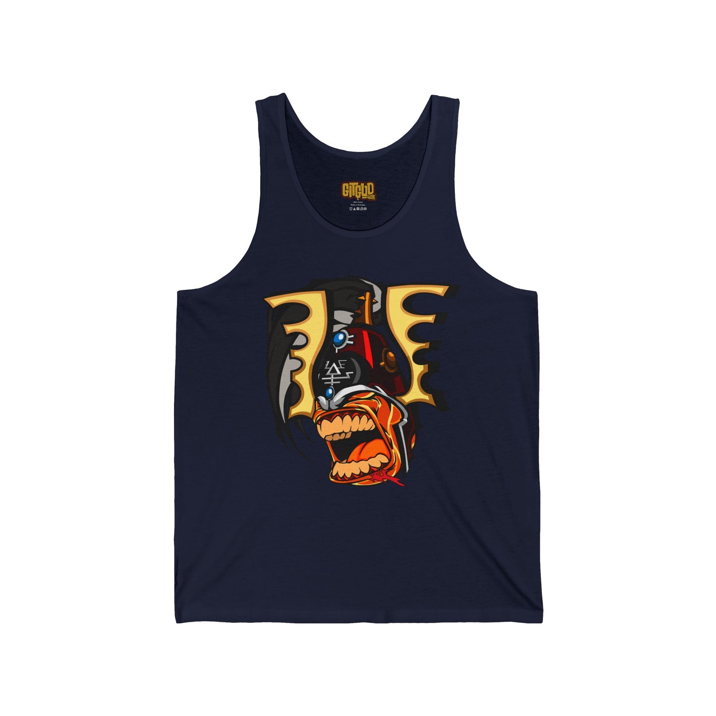 Angry Space Elf God LFG Tank Top for Tabletop RPG and Wargaming