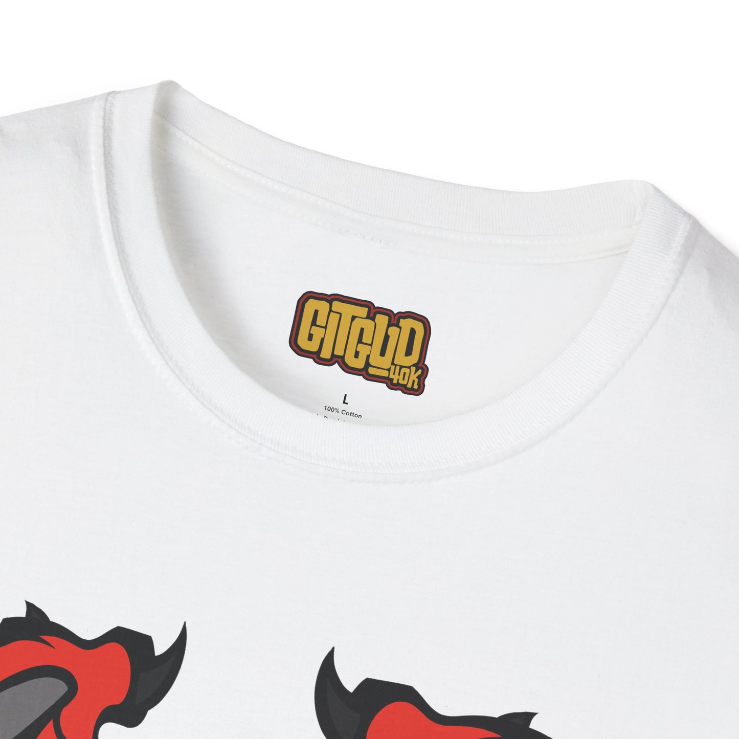 Angry Demon Guy With Wings Shirt - Intense Screaming Demon Face Tee