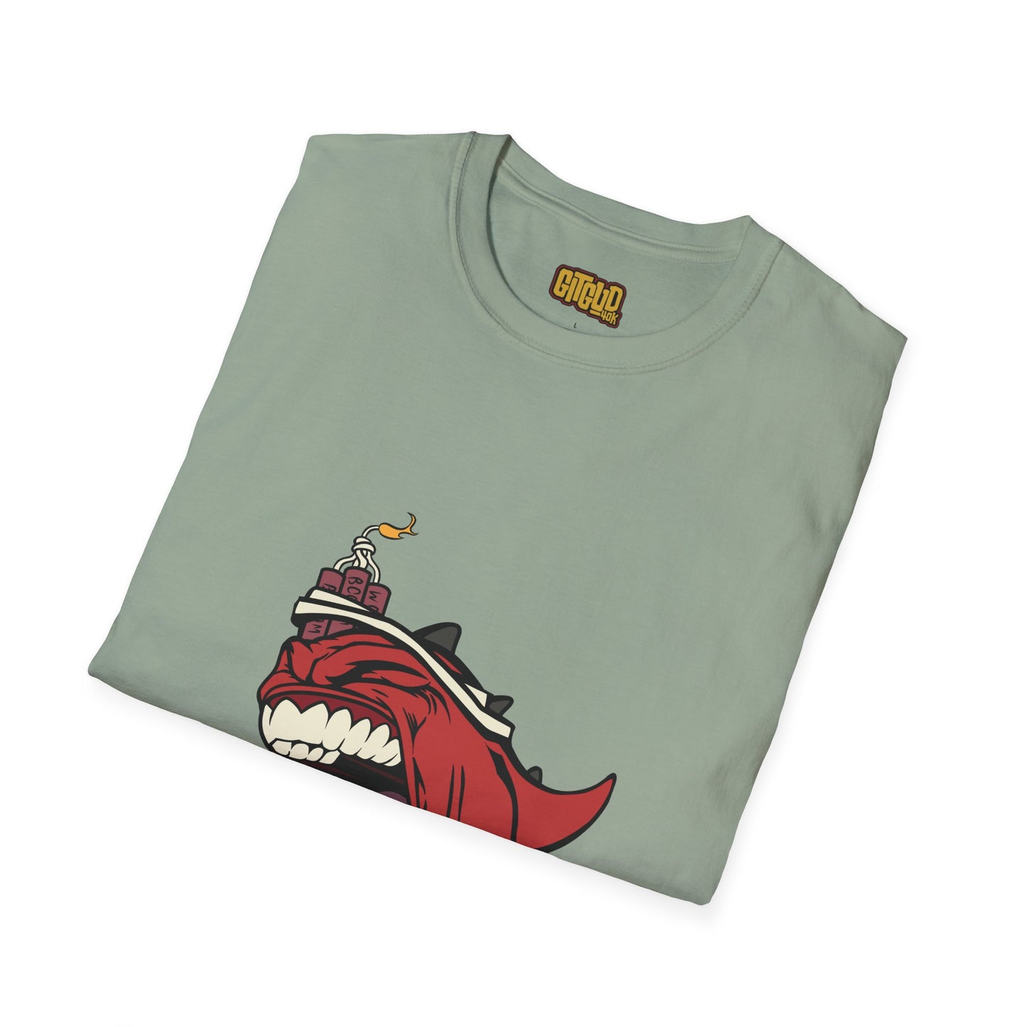 Bomb With Legs LFG T-Shirt for Tabletop RPG and Wargaming