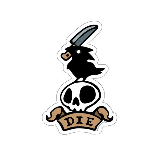 Stabby Crow on a Skull Variant