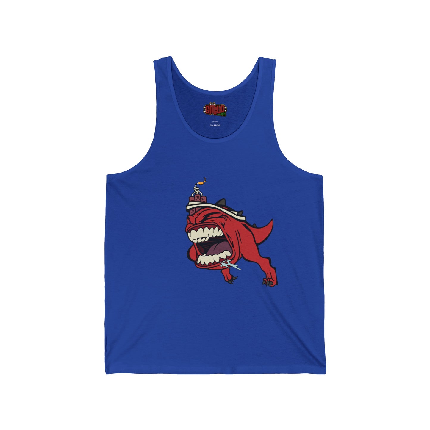 Bomb With Legs LFG T-Shirt for Tabletop RPG and Wargaming