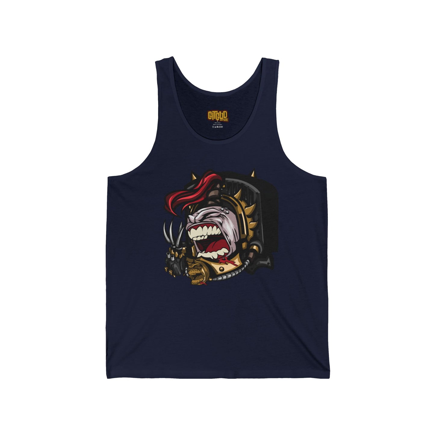 Heavy Metal Backpack Guy Tank for Tabletop RPG and Wargaming