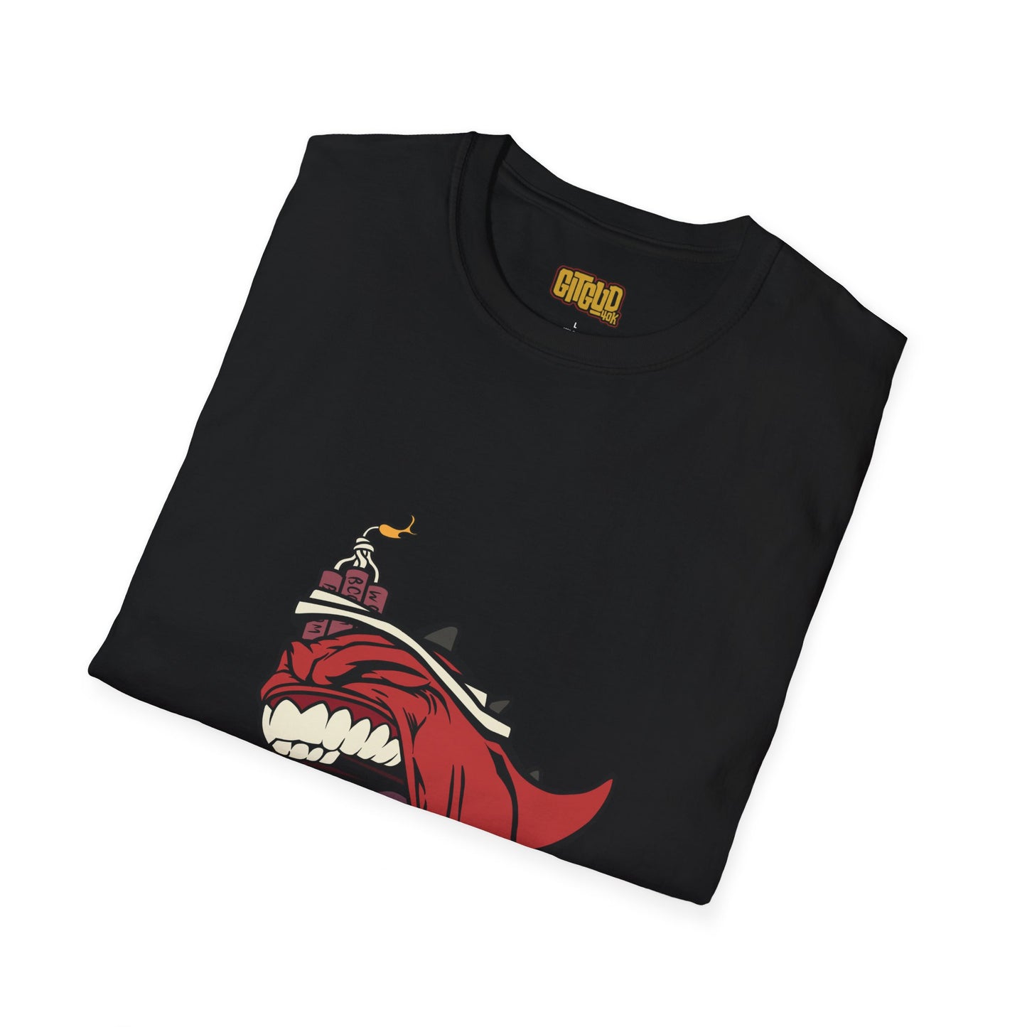 Bomb With Legs LFG T-Shirt for Tabletop RPG and Wargaming