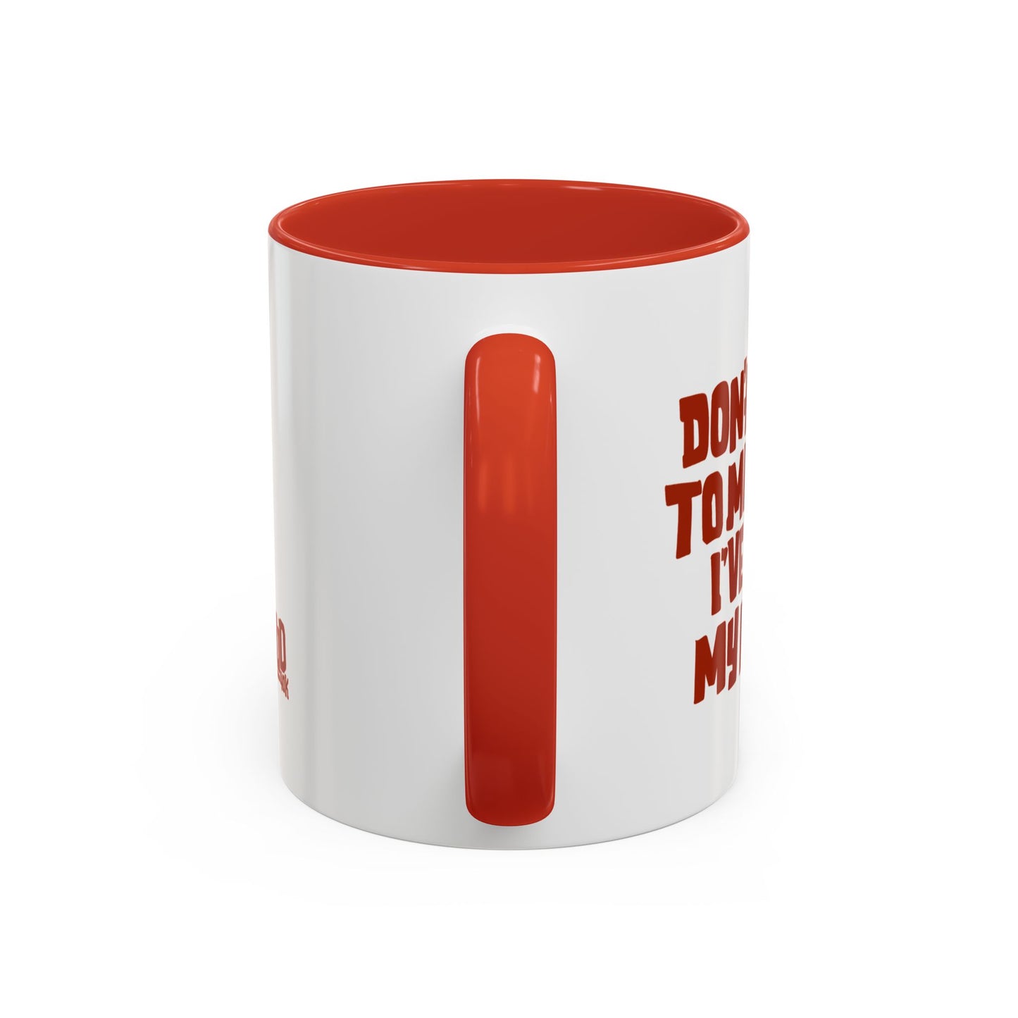 Red Recaf Coffee Mug - Stylish 11 & 15oz Coffee Cup