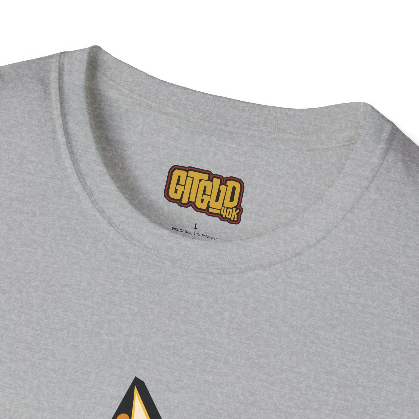 Angry Gold Dude LFG Shirt - Bold Golden Warrior Tee
