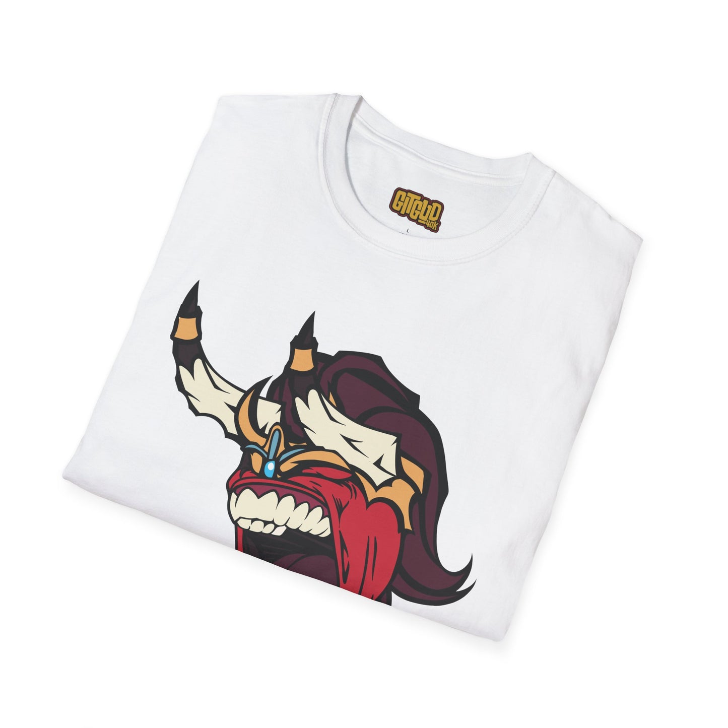 Giant Horn Magic Guy LFG T-Shirt for Tabletop RPG and Wargaming