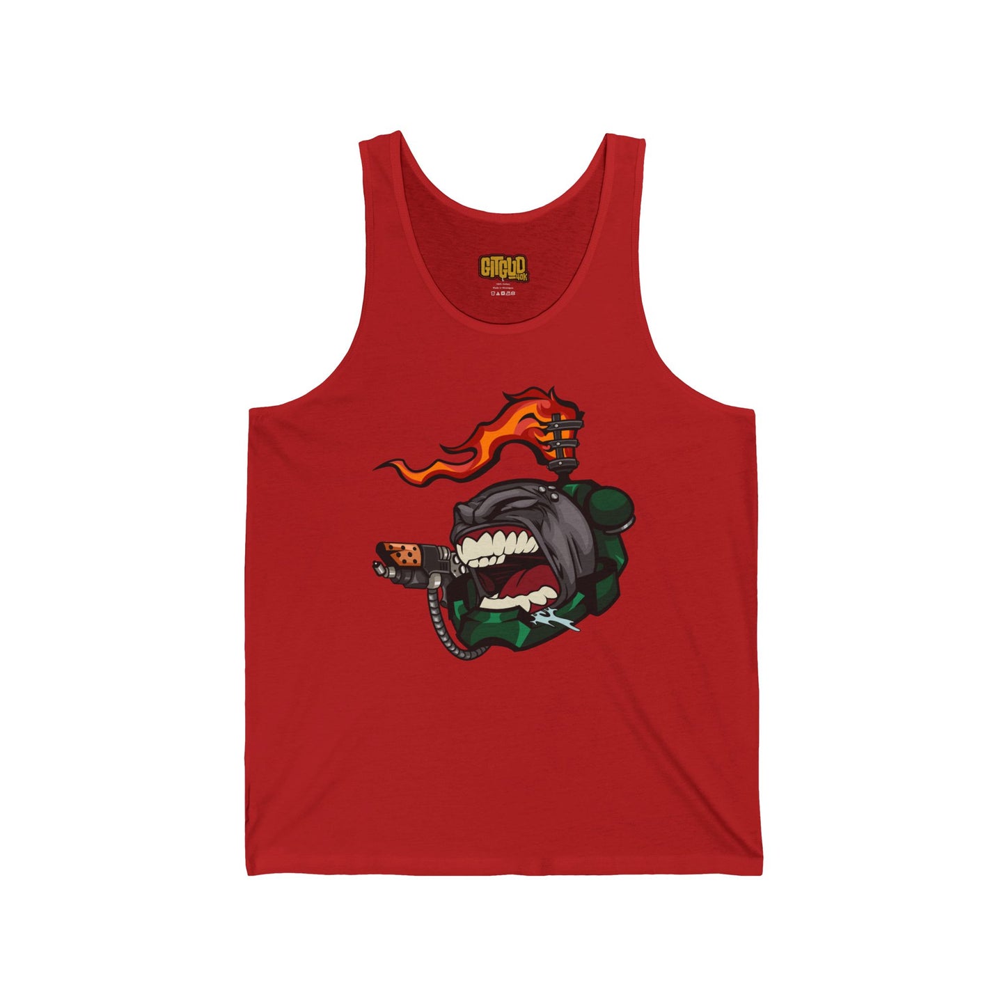 Volcanic Blaze Guy Tank for Tabletop RPG and Wargaming
