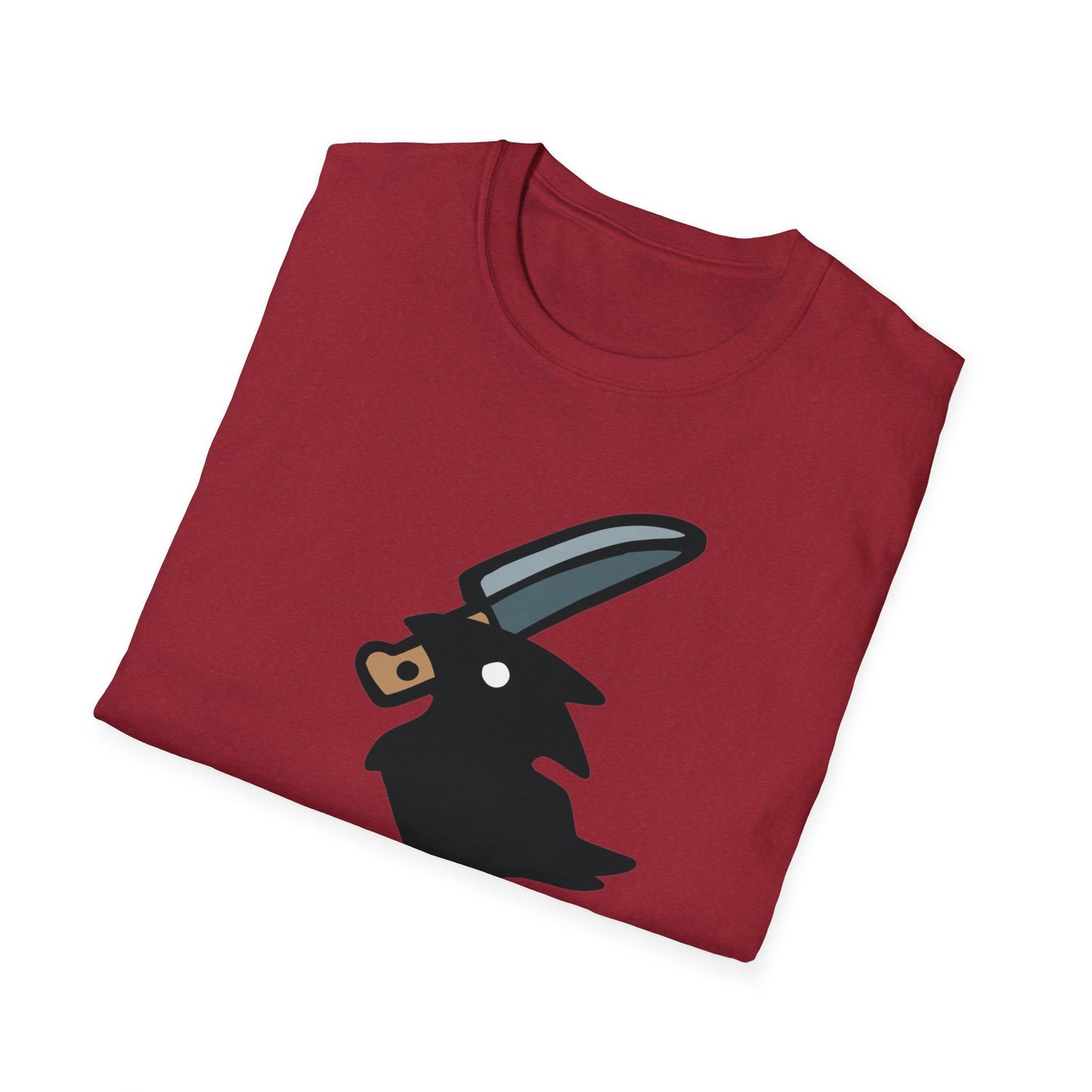 Stabby Crow on a Skull Shirt