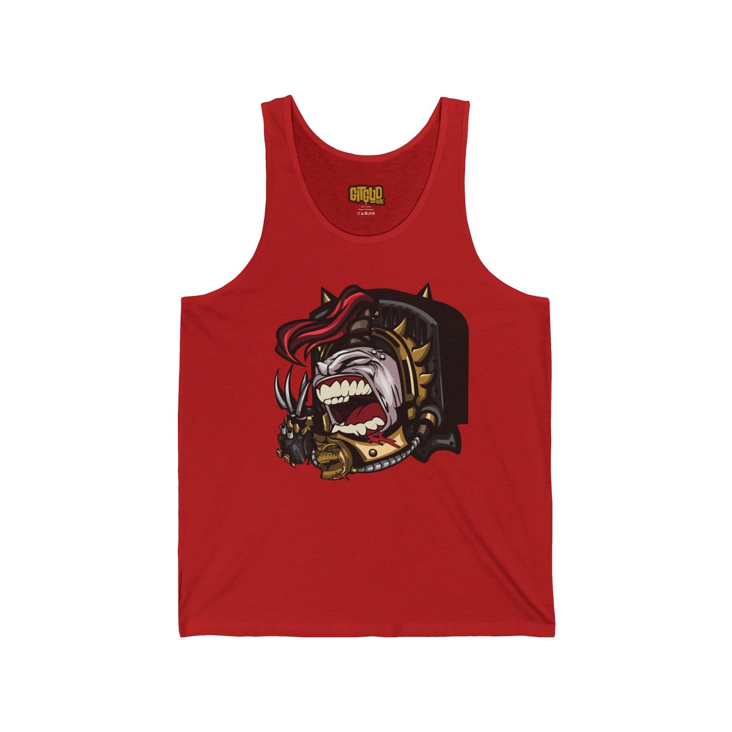 Heavy Metal Backpack Guy Tank for Tabletop RPG and Wargaming