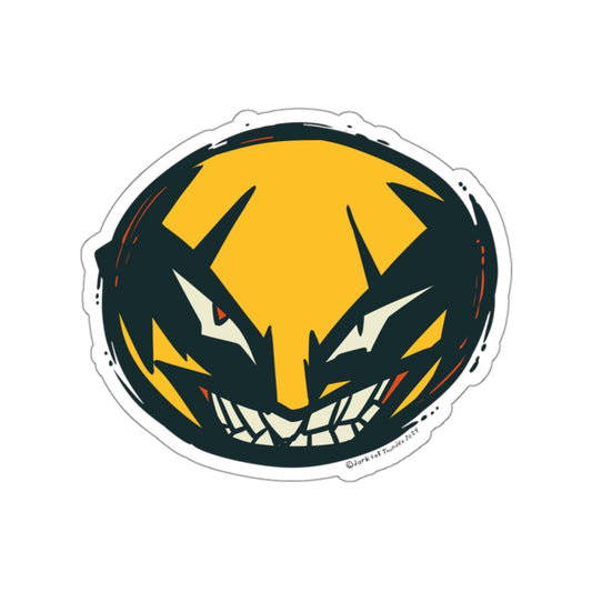 EvilGrin Happy Face Sticker