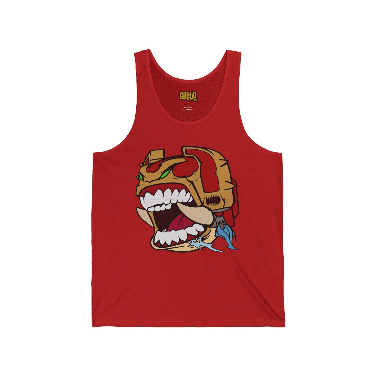 Angry Space Betrayer Dude LFG Tank Top for Tabletop RPG and Wargaming
