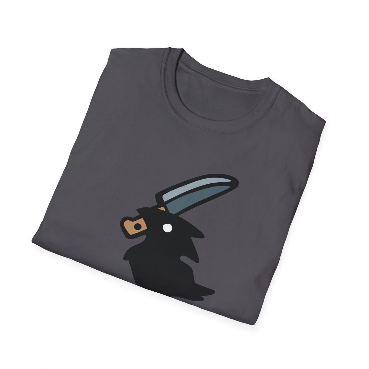 Stabby Crow on a Skull Shirt