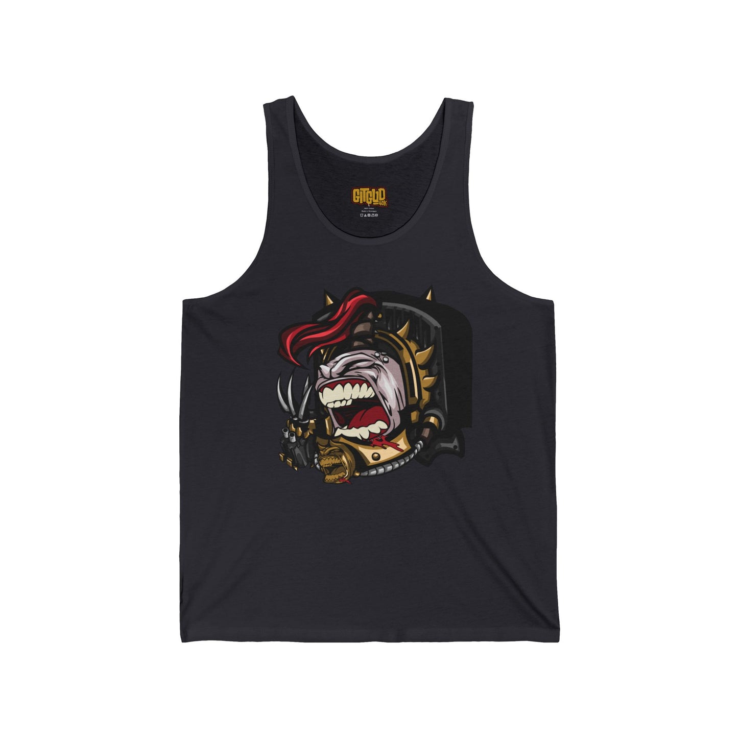 Heavy Metal Backpack Guy Tank for Tabletop RPG and Wargaming