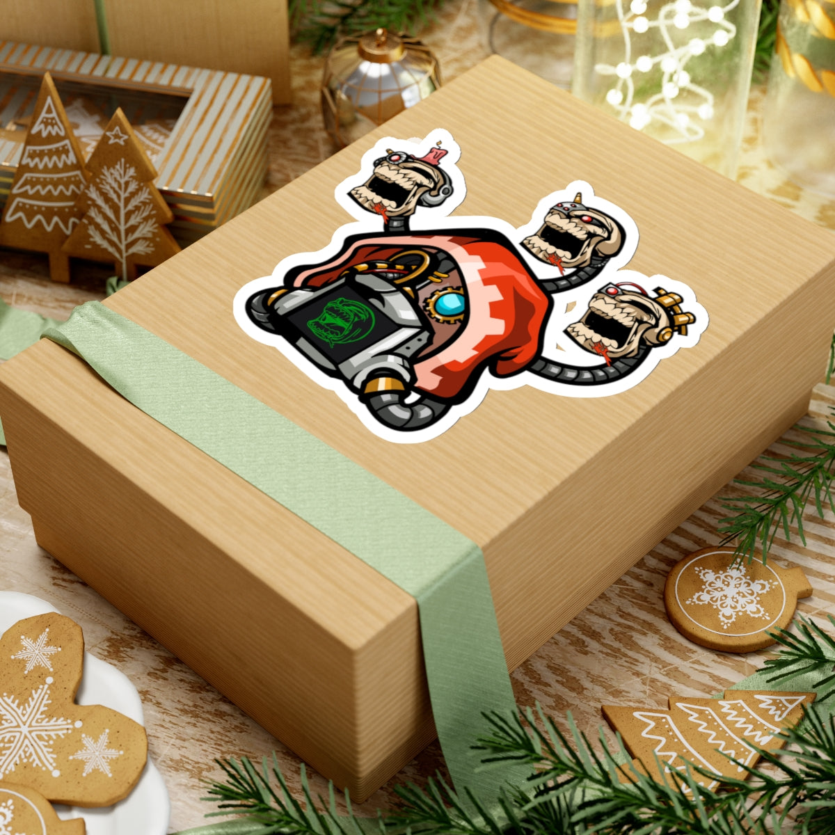 Machine Fan Dude LFG Sticker