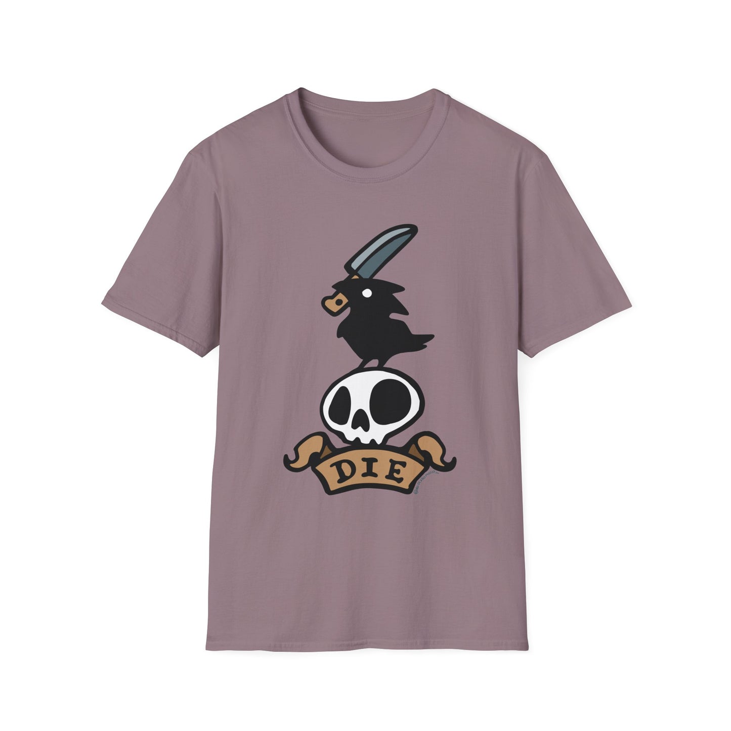 Stabby Crow on a Skull Variant Shirt