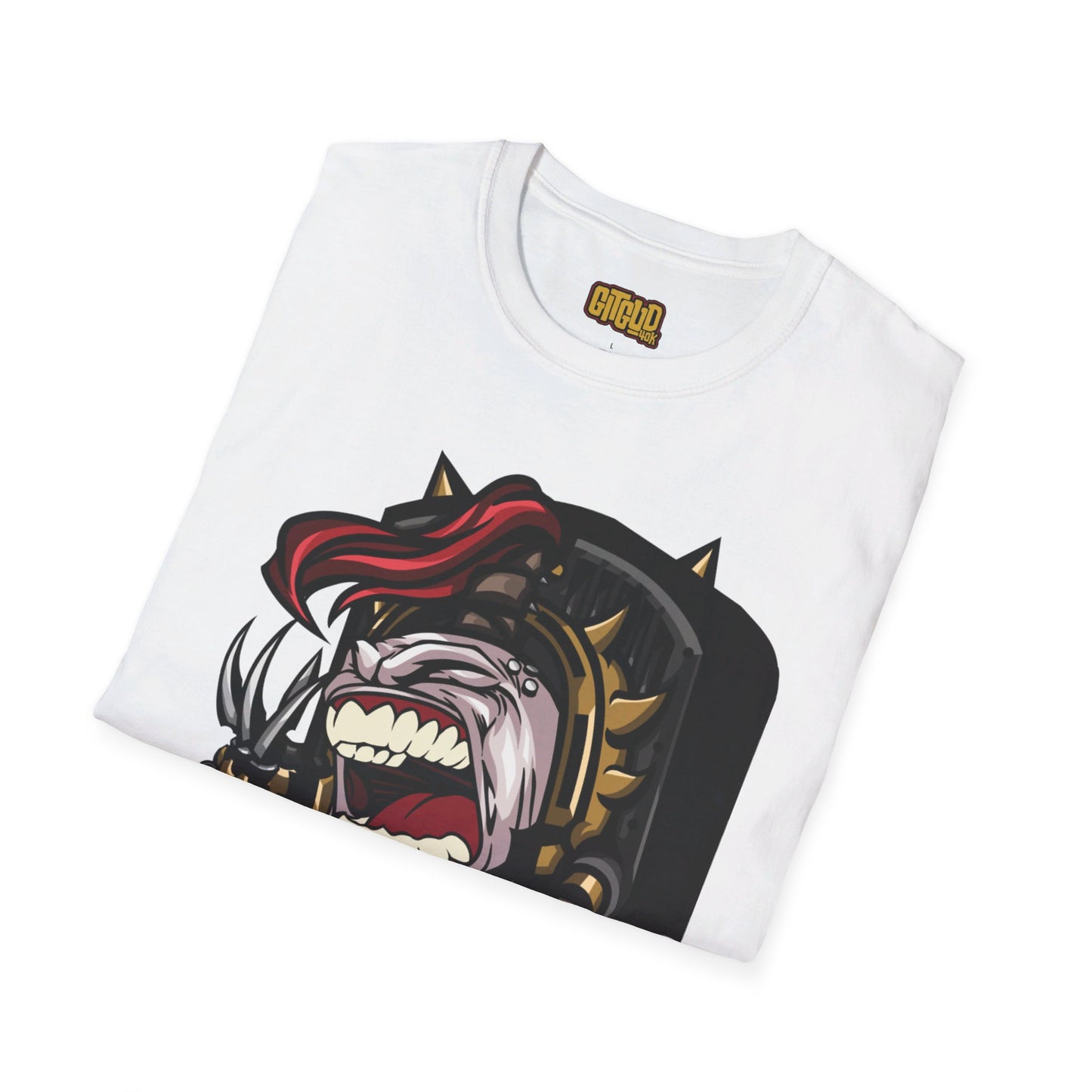 Heavy Metal Backpack Guy Warrior Tee