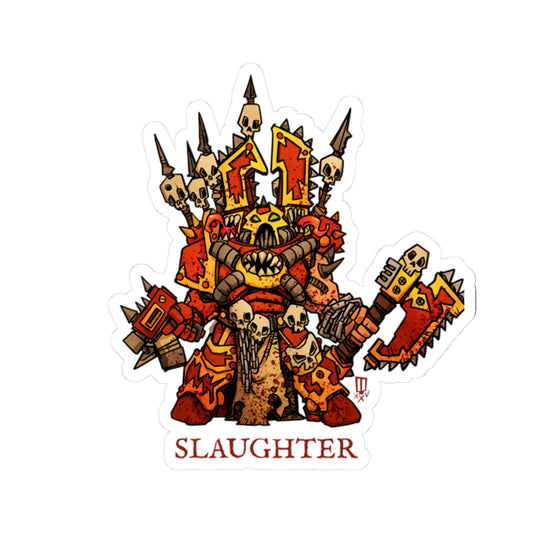 SLAUGHTER Sticker
