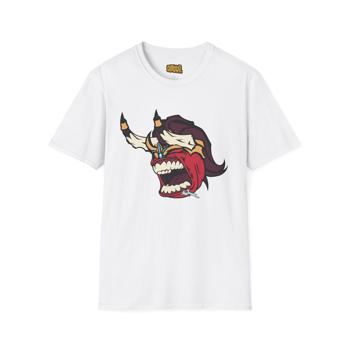 Giant Horn Magic Guy LFG T-Shirt for Tabletop RPG and Wargaming