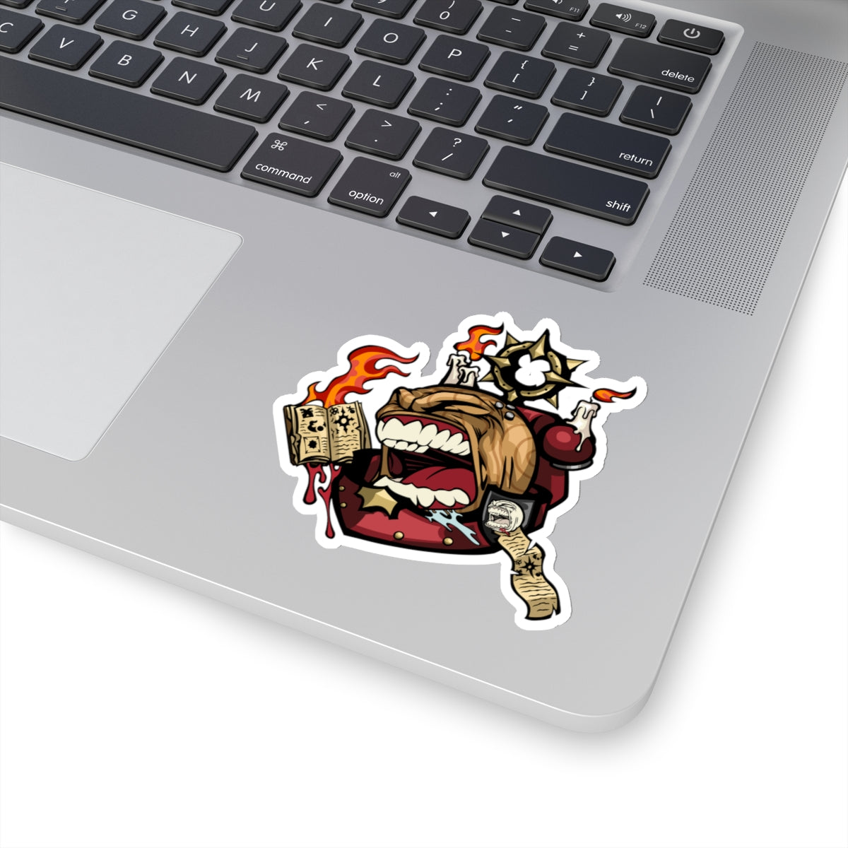 Literate Space Soldier Sticker