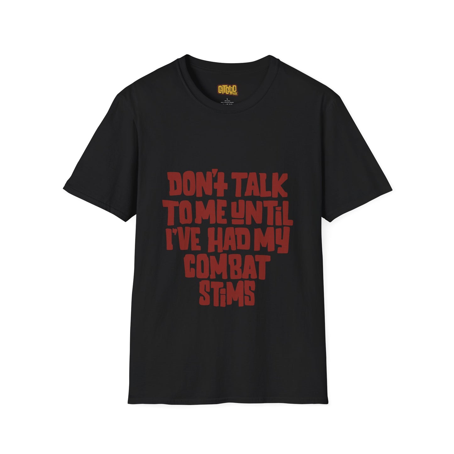 Red Combat Stims Teeshirt