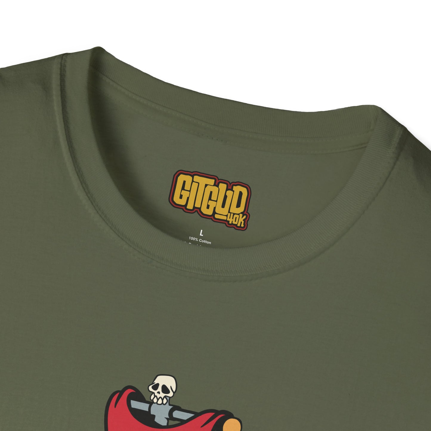 Angry Space Templar Leader LFG T-Shirt for Tabletop RPG and Wargaming