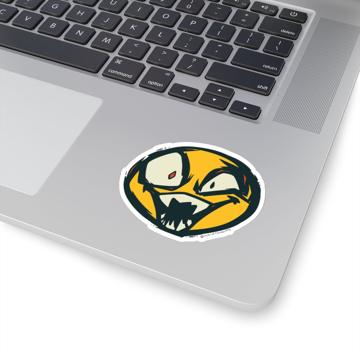 OOO Happy Face Sticker