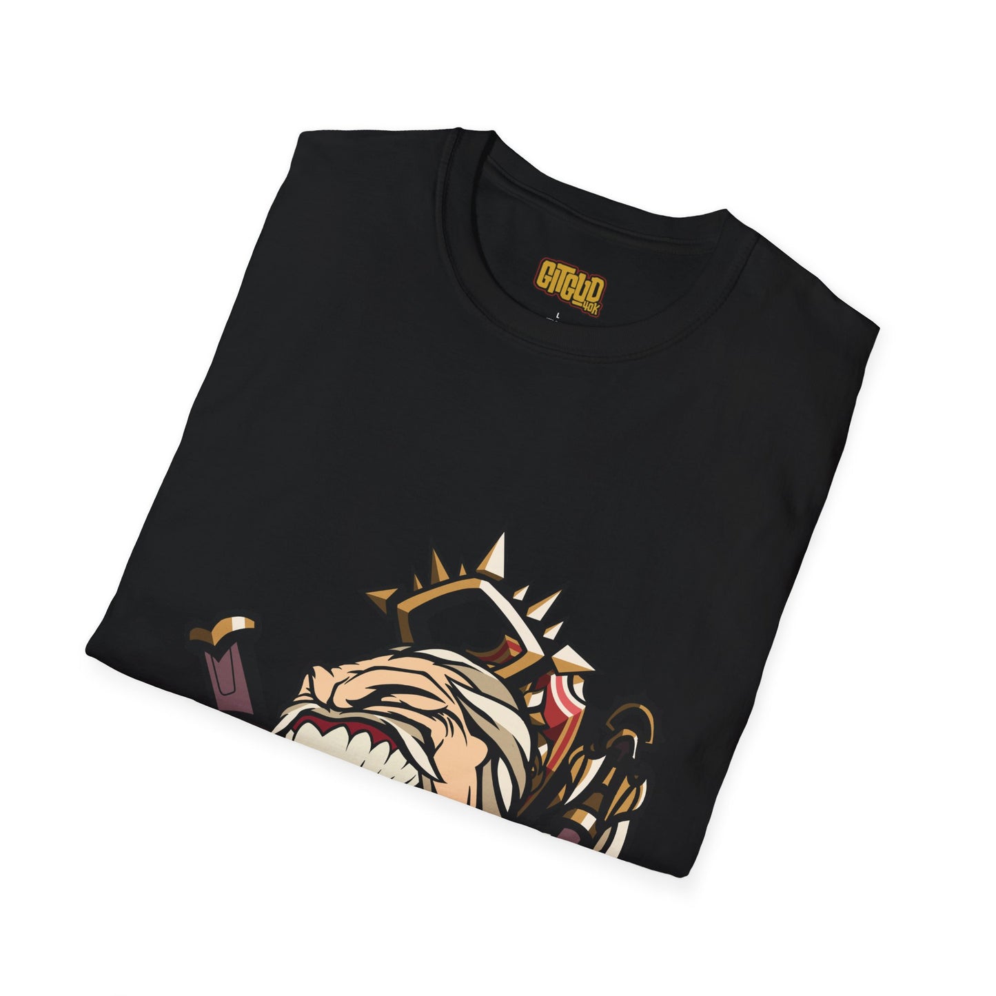 Angry Space King Arthur LFG T-Shirt for Tabletop RPG and Wargaming
