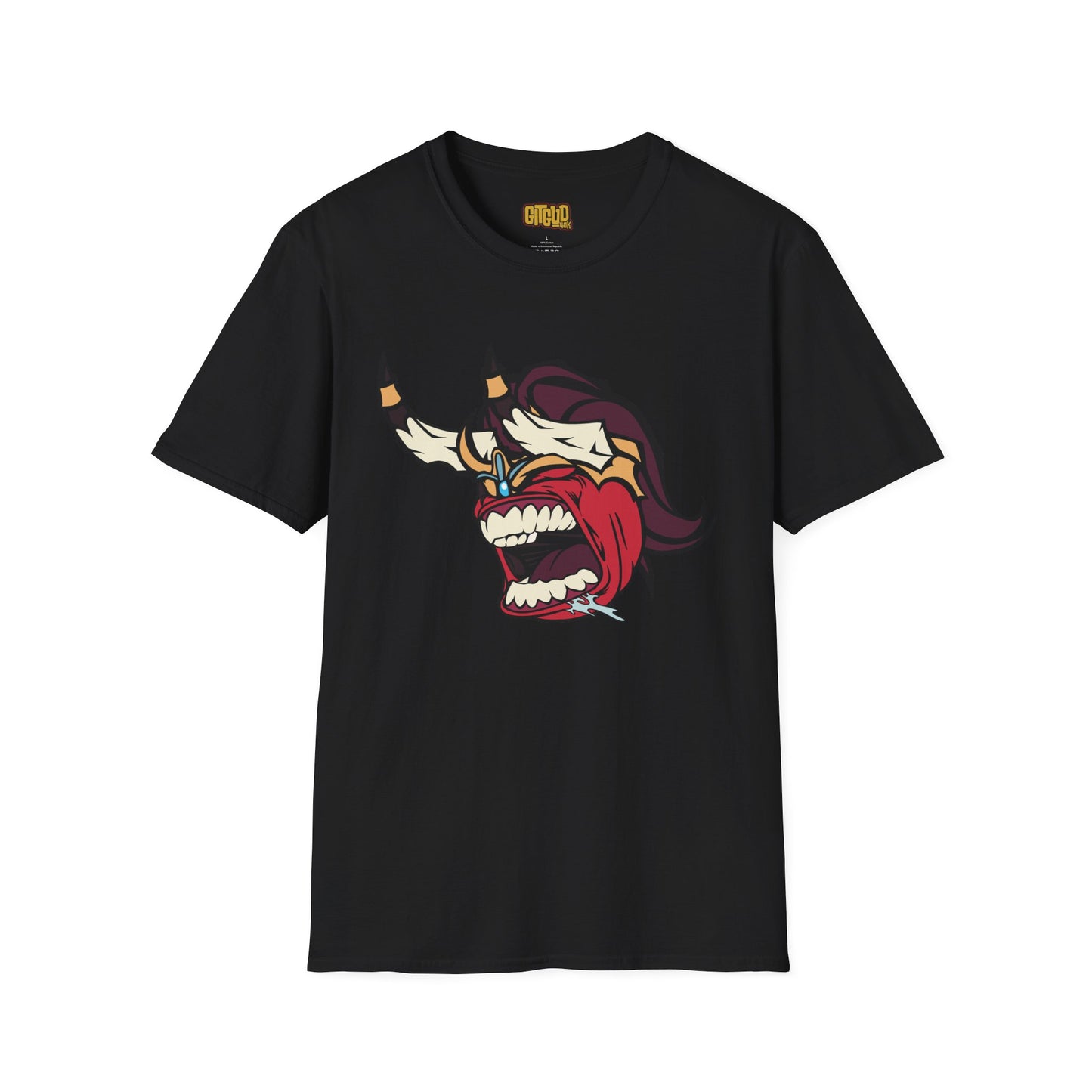 Giant Horn Magic Guy LFG T-Shirt for Tabletop RPG and Wargaming
