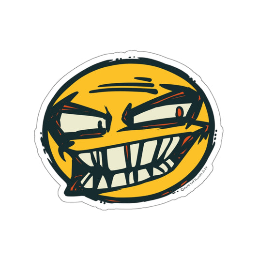 Heh Happy Face Sticker