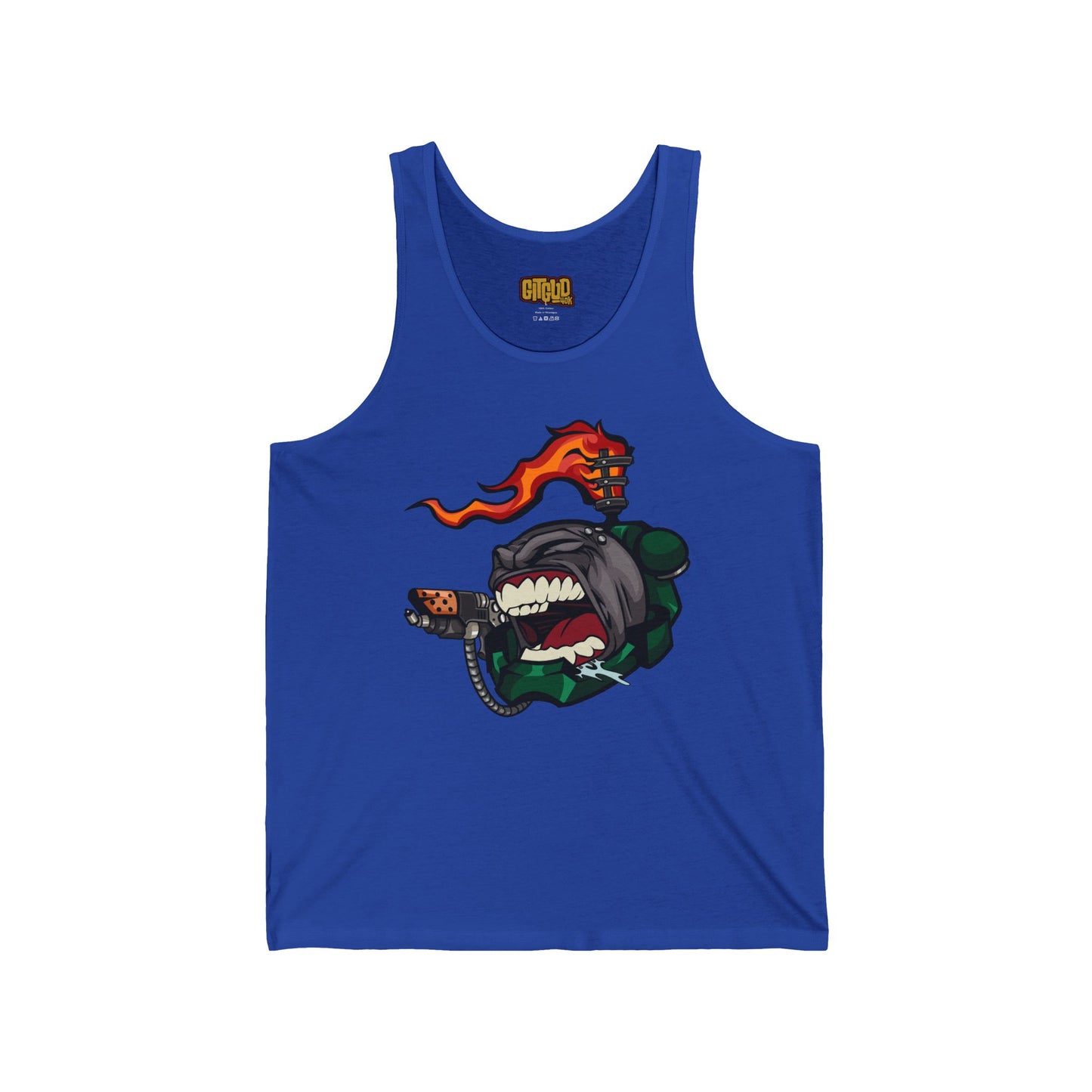 Volcanic Blaze Guy Tank for Tabletop RPG and Wargaming