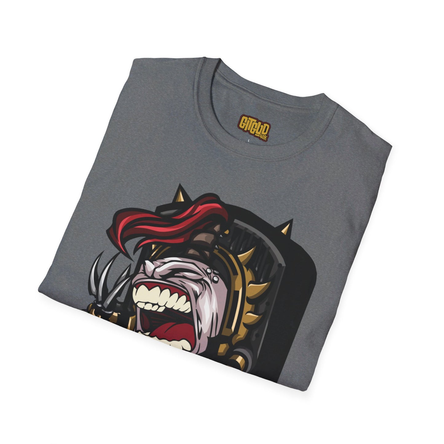 Heavy Metal Backpack Guy Warrior Tee