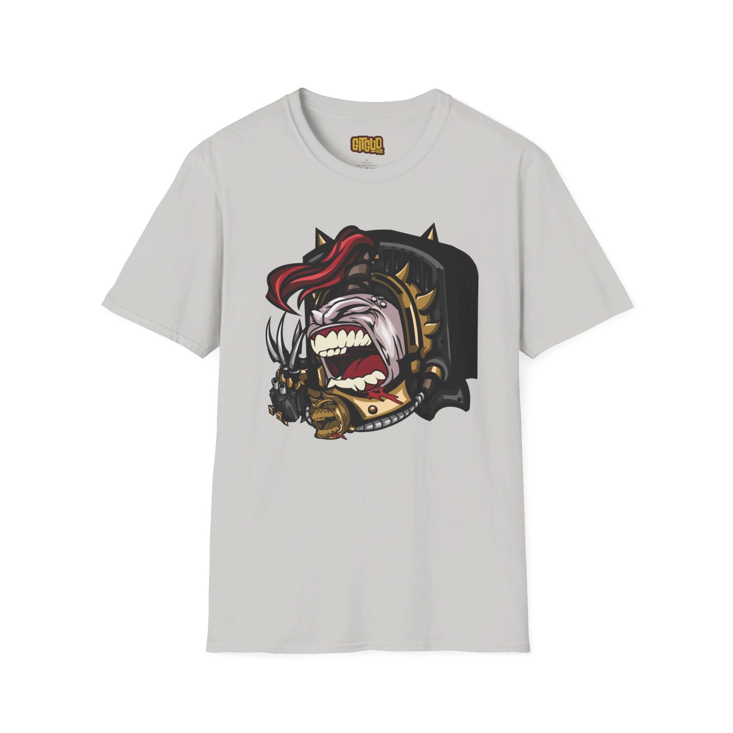 Heavy Metal Backpack Guy Warrior Tee